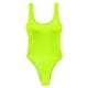thumbnail image 3 of Traje De Ba?o Con Almohadillas En El Pecho Ropa De Playa Tanga Trajes De Ba?o Mujer M Amarillo Fluorescente, 3 of 5