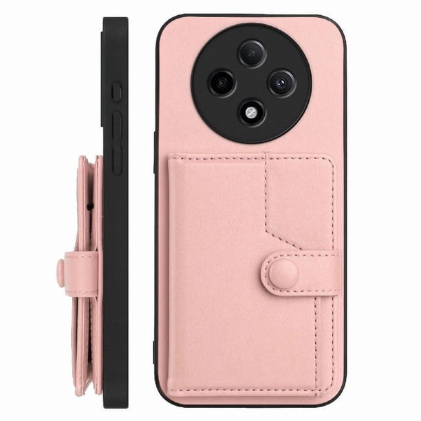 FOXDOCK Funda para OPPO A3 pro con Bloqueo RFID - Diseño Elegante con Cierre de Botón