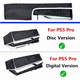 thumbnail image 2 of Funda protectora anti-polvo para PS5 Pro, modo horizontal para Disc & Digital Console, tela Oxford antiarañazos impermeable fácil acceso al puerto del cable - Negro con ribete blanco, 2 of 8