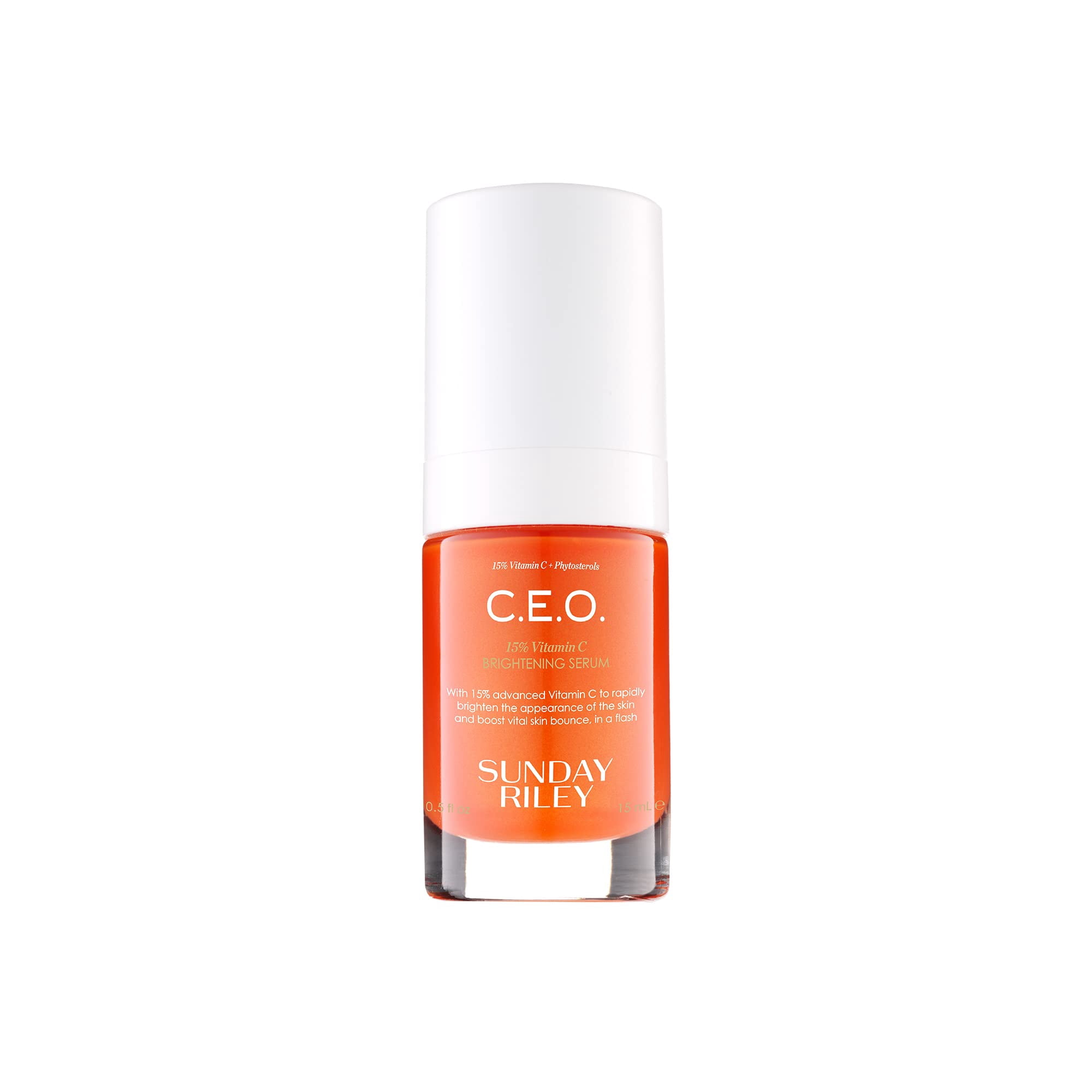 Sérum Sunday Riley C.e.o., 15% De Vitamina C, Iluminador, 15 Ml