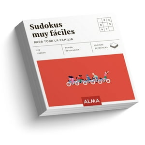 Alma - Libro Sudokus Muy Fáciles Para Toda La Familia