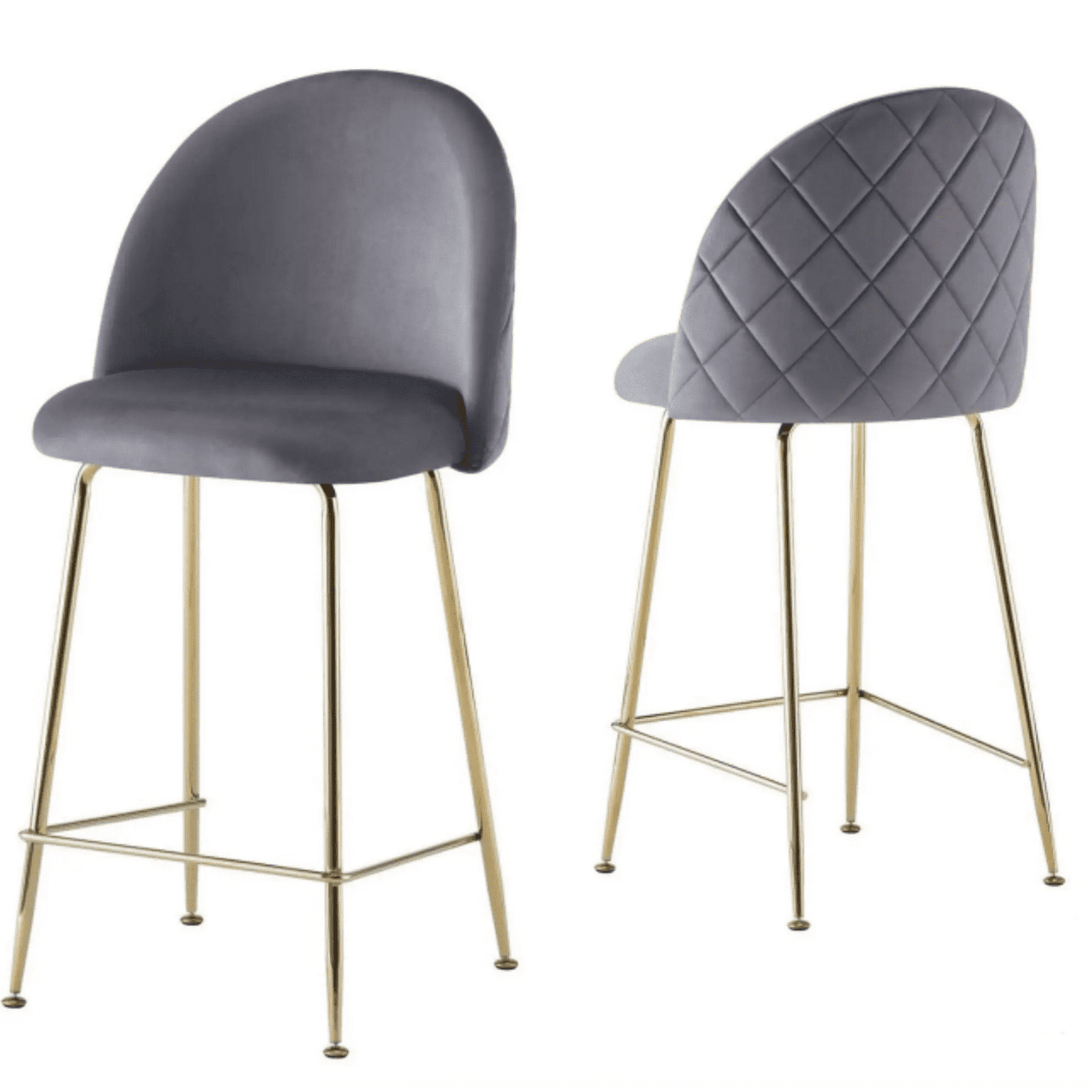 Habita2 Chile - Pack 2 Taburete Deluxe 66 - Gris