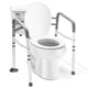thumbnail image 1 of Barandilla de seguridad para inodoro Medical King ajustable para uso pesado, 1 of 7
