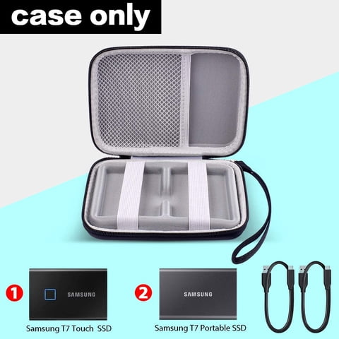 Gwcase - Funda Compatible Con Samsung T7 Touch / T7 Ssd