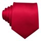 thumbnail image 4 of Set de Corbata Barry.Wang de Seda a Cuadros Roja 150cm con Pañuelo y Gemelos, 4 of 5