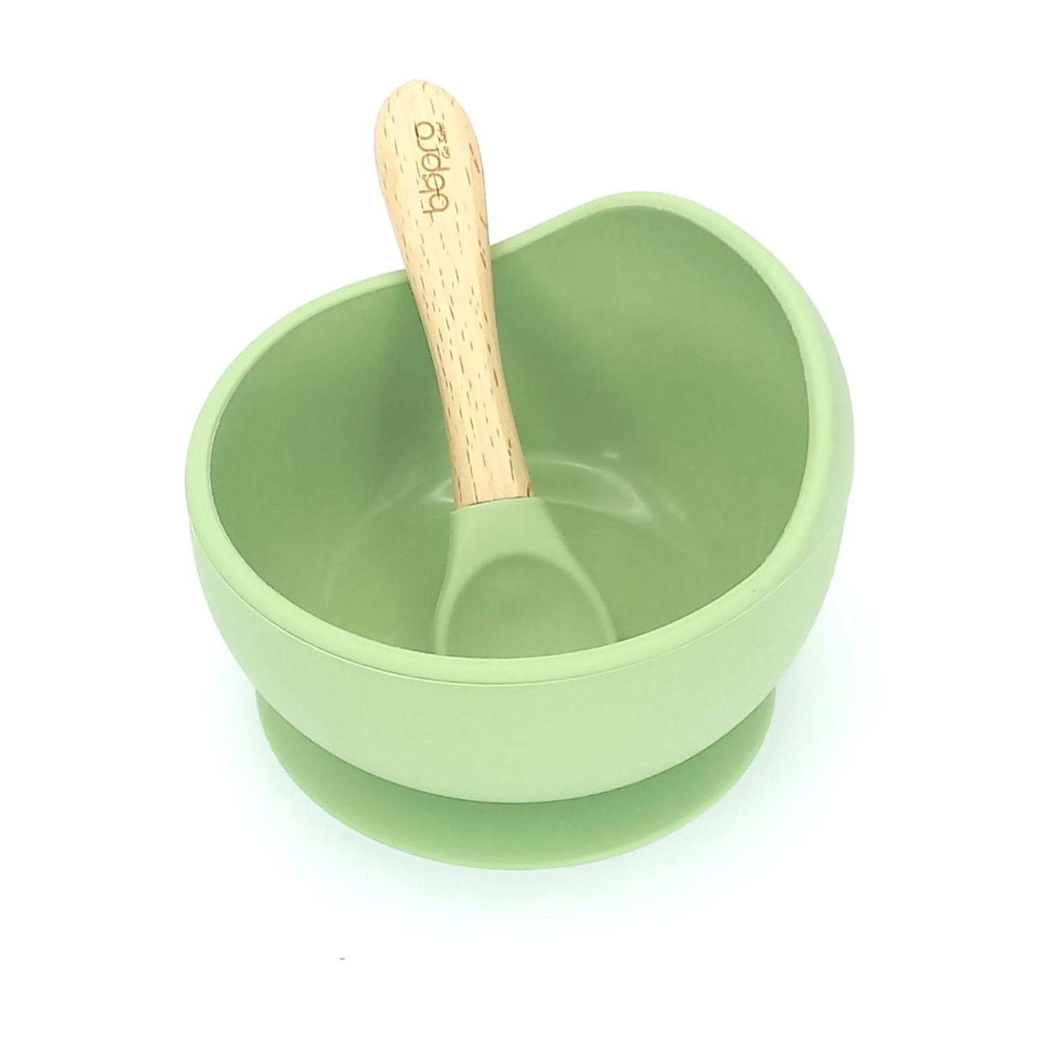 Bbpro Baby: Plato Con Cuchara De Silicona