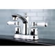 thumbnail image 2 of Grifo para baño Kingston Brass FB7611DPL de 4" tipo centerset, cromo pulido, 2 of 3