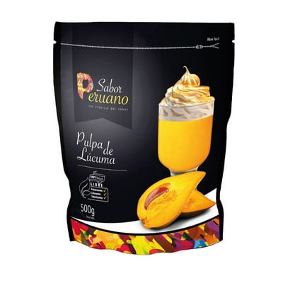 Pulpa De Lúcuma 500 G Sabor Peruano