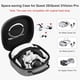 thumbnail image 2 of Funda de transporte rígida para Meta Quest 3S/Quest 3/Vision Pro - Compatible con casco de RV, mandos táctiles - Diseño que ahorra espacio para viajar y guardar en casa-Gris, 2 of 7
