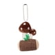 thumbnail image 4 of Lindo Peque?o Hongo Peluche Llavero Mochila Decoración Para Carnaval Premios Café, 4 of 5