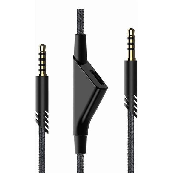 Cable para auriculares LecLooc 2,0 m con control de volumen