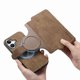 thumbnail image 4 of Funda Billetera Magnética para iPhone 17 Soporte Tarjetas Desmontable Marrón, 4 of 6