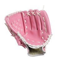 Magideal - Guante De Campo De Softbol De Béisbol De Cuero Pu Guante De Mano Izquierda Guantes De Campo Deportivos Para Jóvenes Adultos Entrenamiento Deportes Al