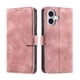 thumbnail image 1 of Funda Cartera para iPhone 17 Tapa con Ranuras, Soporte y Correa Rosa, 1 of 5