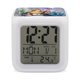 thumbnail image 1 of Hemos Vuelto Theme 7 Colors Alarm Clock Digital Led Alarm Clock Gifts For Kids Friends Family, 1 of 6