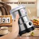 thumbnail image 5 of Molinillo de café Moongiantgo Electric 200 W 300 ml plateado 110 V, 5 of 6