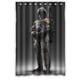 thumbnail image 1 of Cortina de ducha con diseño de casco de Boba Fett de Star Wars, juego de cortinas de baño con ganchos, tamaño 48 x 72 pulgadas, 1 of 3