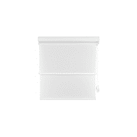 Safe Home Chile - Cortina Roller Blackout Doble Tela 160X200 Con Cenefa Blanco Jaspeado