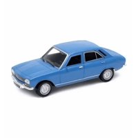 Genérico - Auto Welly Peugeot 504 De 1975 Azul Escala 1:36
