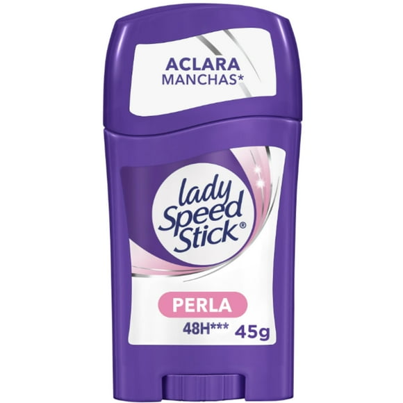 Desodorante Lady Speed Stick Perla Bar Mujer, 45 g