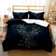 thumbnail image 2 of Elk God of Luck soft and comfortable Customizable comforter bedding sets bedding set luxury quilt cover Personalized bedding, 2 of 5