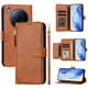 thumbnail image 5 of FOXDOCK Funda Tipo Cartera para Tecno Camon 15 Cuero PU con Cremallera y Correa de Muñeca, Ranuras para Tarjetas, Soporte Plegable, Cierre Magnético, 5 of 5