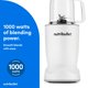 thumbnail image 4 of Licuadora NutriBullet 1000 W Turbo Tumbler Blanco Mate, 4 of 9