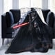 thumbnail image 1 of Manta de franela ultrasuave de la Guerra de las Galaxias de Darth Vader, manta de forro polar, mantas acogedoras de lujo para sofá y sala de estar, 152 x 127 cm, 1 of 5