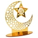 thumbnail image 4 of Acrílico Eid Mubarak Placa Musulmana Decoración Fiesta Suministros Para Decoración Del Hogar Oro C, 4 of 5