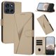 thumbnail image 1 of Funda Cartera Fibra de Carbono para Motorola MOTO G56 con Soporte y Cierre Magnético Oro, 1 of 6