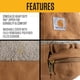 thumbnail image 3 of Cama para mascotas Carhartt de lona duradera, resistente al agua, color marrón pato, 3 of 6