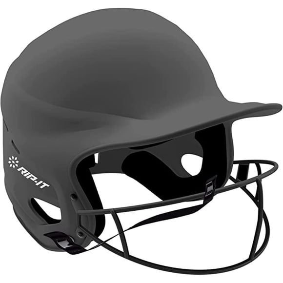 Casco de bateo de sóftbol RIP-IT Vision Pro con máscara facial S/M