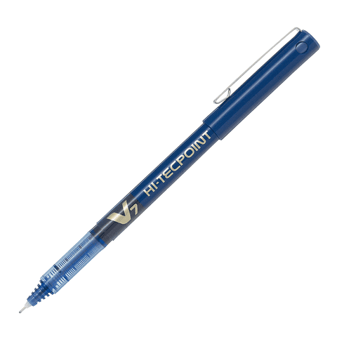 Pilot - Pack 5 Lápices Tinta Hi-Tecpoint V7Azul