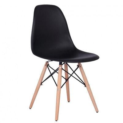 Pack 4 Sillas Eames Color Negro, Comedor, Bar