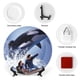 thumbnail image 3 of Liberen a Willy Plato decorativo de porcelana fina (bone china), plato decorativo de cerámica para hogar, oficina, soporte de pared, platos decorativos para dormitorio - 6 pulgadas (15 cm), 3 of 6