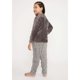 thumbnail image 2 of Pijama Largo Polar Gris Talla 8, 2 of 4