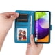 thumbnail image 5 of Funda tipo cartera FOXDOCK para Samsung Galaxy A52 , diseño girasol en relieve, cuero PU, cierre magnético, soporte y tarjetero, 5 of 5