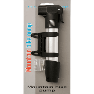 Genérico - Bombín De Mano Bicicleta Roxter Aluminio Doble Balbula Plateado