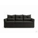 thumbnail image 2 of Sofa Budapest 3C Tela Negro, 2 of 3