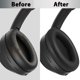 thumbnail image 4 of Almohadillas de repuesto para auriculares Adhiper WH-1000XM3, negras, 4 of 8