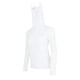 thumbnail image 2 of elástico protector de la erupción de la camiseta de enfriamiento del golf de las mujeres con la máscara anti-UL blanca l, 2 of 5