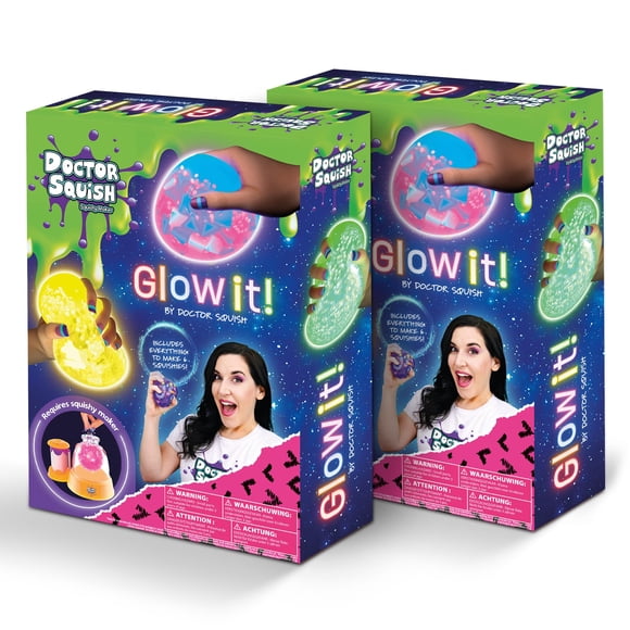 Paquete de Recarga para Fabricador de Squishies Doctor Squish Neon con Globos