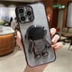 thumbnail image 1 of Gradual Glittering Pink Phone Case With Cartoon Astronaut Holder For,iPhone14/14Plus/14Pro/14ProMax ,iPhone13/13Mini/13Pro/13ProMax ,iPhone12/12Mini/12Pro/12ProMax, ,iPhone11/11Pro/11Pro Max ,iPhoneX, 1 of 3