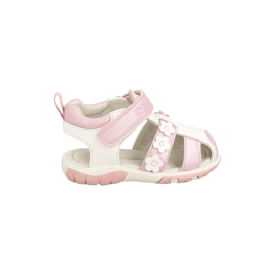 Bubble Gummers - Sandalias Bubblegummers Wheel Blancas (bebé-niña) | 161-5287 - Talla 24