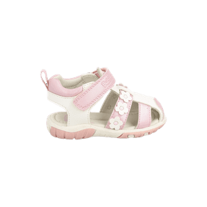 Bubble Gummers - Sandalias Bubblegummers Wheel Blancas (Bebé-Niña) | 161-5287 - Talla 24