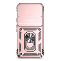 Estuche Gangxun Para Google Pixel 8, Soporte Giratorio 360°, Estilo Mecánico Y Magnético