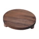 thumbnail image 5 of Bandeja De Madera Para Decoración, Redonda, De Madera, Para Postres, Velas, Hogar, Cocina, Marrón Oscuro, 5 of 5