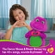 thumbnail image 2 of Peluche Barney World de Toy Fisher-Price para niños pequeños de 33 cm con sonidos, 2 of 6