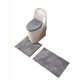 thumbnail image 2 of Juego Para Baño De 3 Piezas Color Gris, 2 of 4