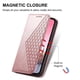 thumbnail image 2 of Funda Flip FOXDOCK para iPhone 17 Pro , Estilo Billetera con Diseño Rombo, Correa de Mano y Soporte, Uso Diario, 2 of 6